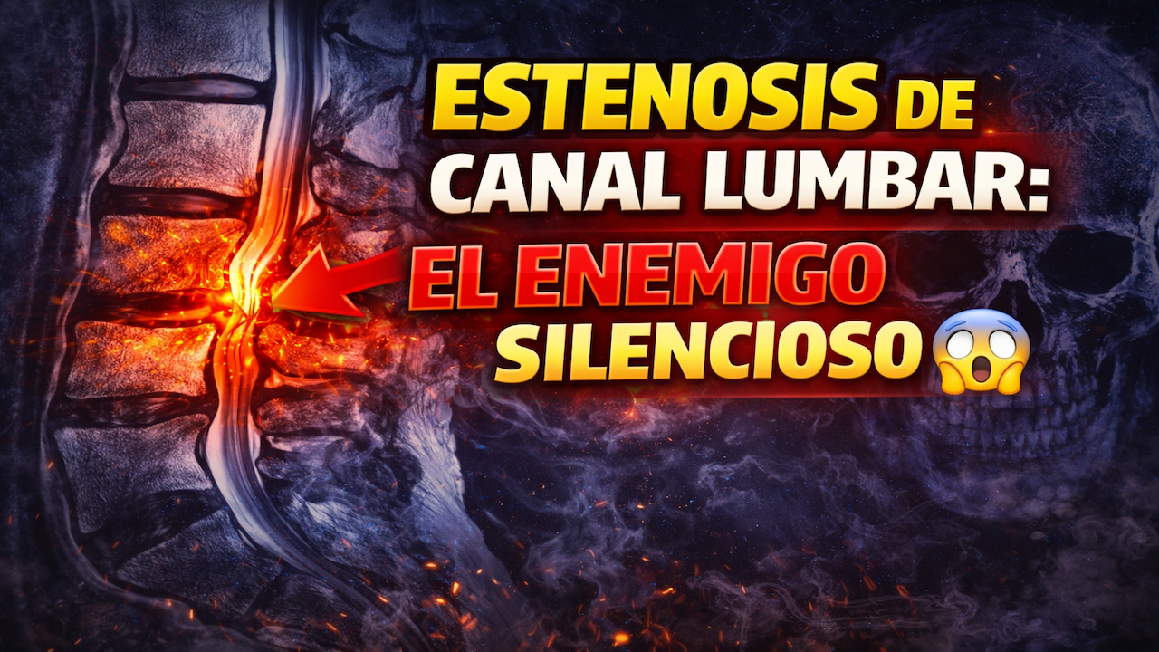 Estenosis de canal lumbar — el enemigo silencioso
