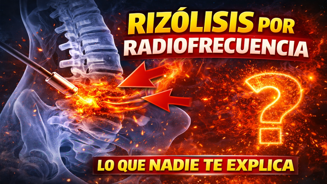 Rizólisis por radiofrecuencia — lo que nadie te explica